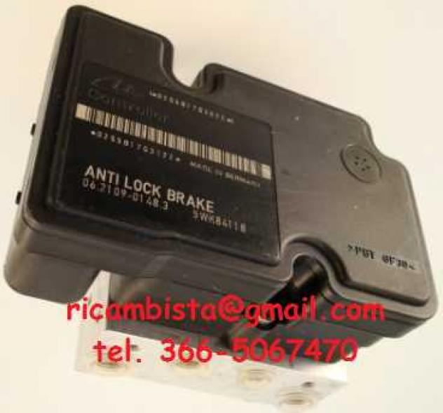 06210901493 06210901483 5WK84119 Gruppo ABS Opel Agila A