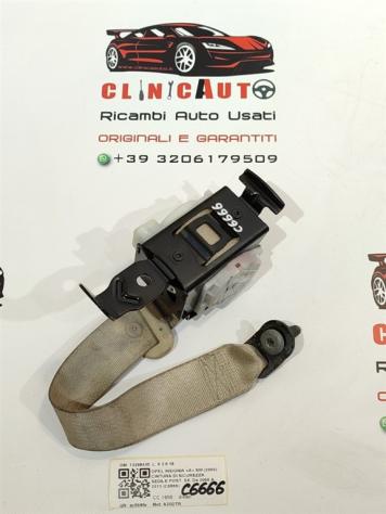 CINTURA DI SICUREZZA POSTERIORE SX OPEL Insignia S. Wagon 13288435 A20DTR (0817)