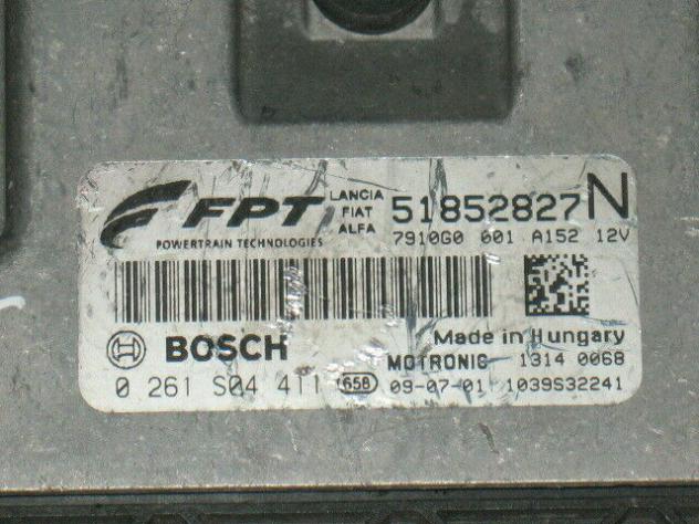 0261s04411 Ecu centralina lancia delta 0261s04411 51852827n - Foto 2
