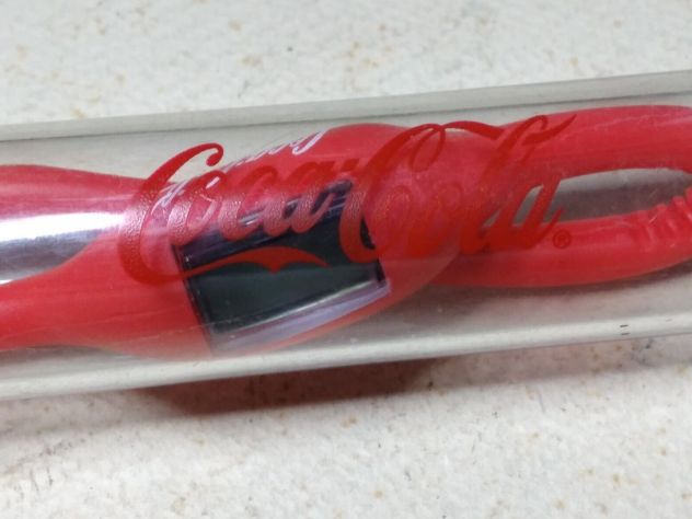 GADGET COCA COLA CON CUSTODIA ORIGINALE - OROLOGIO DI TENDENZA - Foto 4