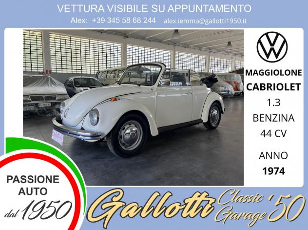 Volkswagen Maggiolino VOLKSWAGEN MAGGIOLONE CABRIOLET