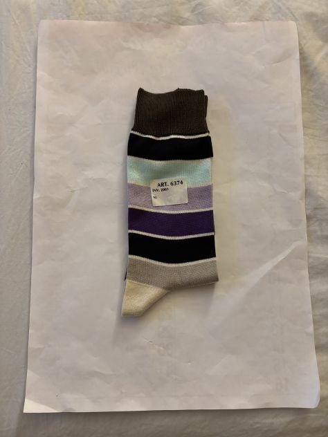 CALZE NUOVE MAI USATE E MAI PROVATE DA UOMO FIRMATE ORIGINALI”PAUL SMITH”TAGLIA - Foto 2