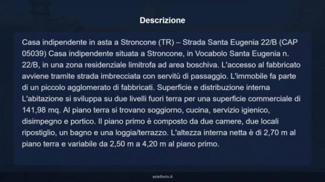 Immobile in asta di 141 m² in vendita a Stroncone - Foto 11