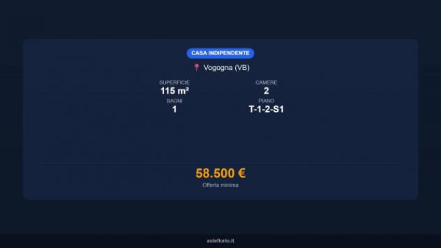 Immobile in asta di 115 m² in vendita a Vogogna - Foto 14