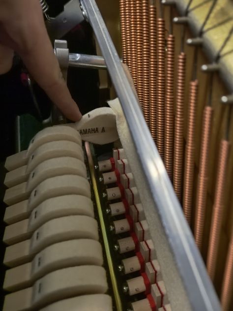 Pianoforte Yamaha B2 seminuovo con trasporto e panca inclusi - Foto 2
