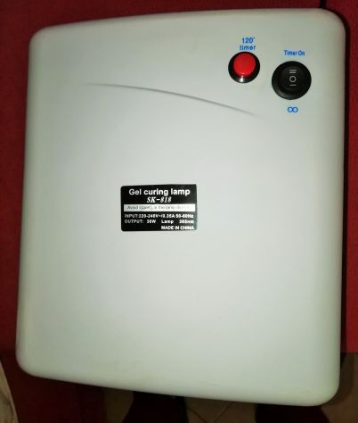 Fornetto unghie con lampada UV 36 W. per la ricostruzione delle unghie - Foto 3