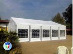 Gazebo Tendoni per Feste Velcro Sistem Chiara Luce Estate EcoPlus 6 x 10