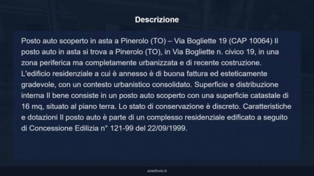 Immobile in asta di 16 m² in vendita a Pinerolo - Foto 9