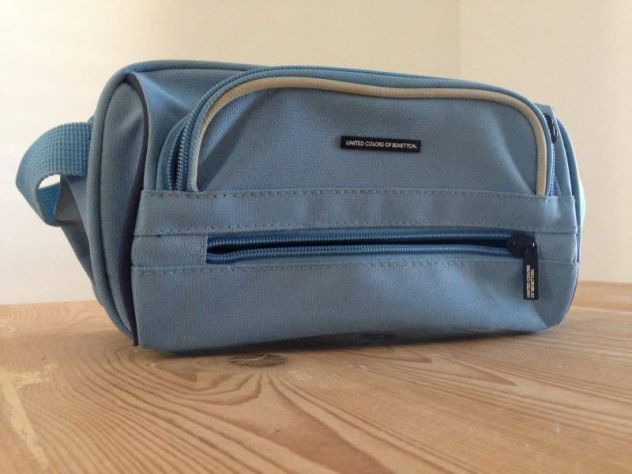 Borsa da viaggio Benetton, colore azzurro