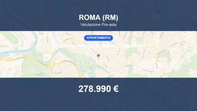 Immobile in asta di 94 m² in vendita a Roma