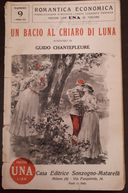 ROMANTICA ECONOMICA LOTTO N. 11 ROMANZI, CASA EDITRICE SONZOGNO - MATARELLI. - Foto 2