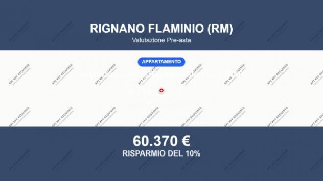Immobile in asta di 46 m², box auto in vendita a Rignano Flaminio