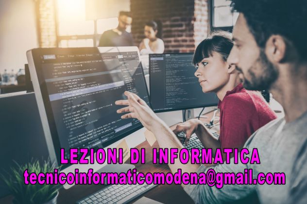 Docente uso computer