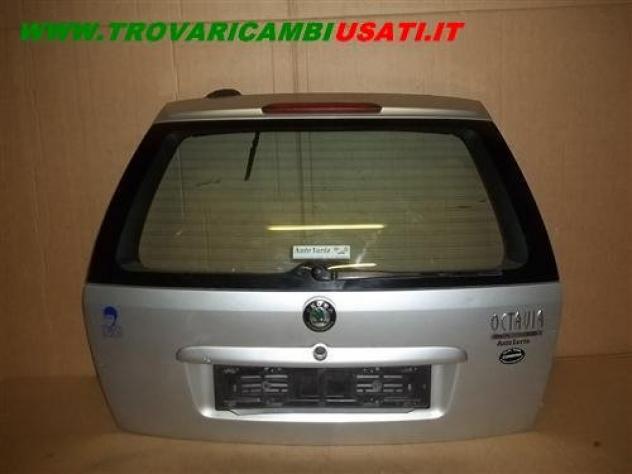 PORTELLO POST. ARGENTO MET. SKODA OCTAVIA 999-U12253 Carrozzeria  Lamierati esterni  Portello  Portello post. SKODA - OCTAVIA - 01-09-2000 - 01-10-200