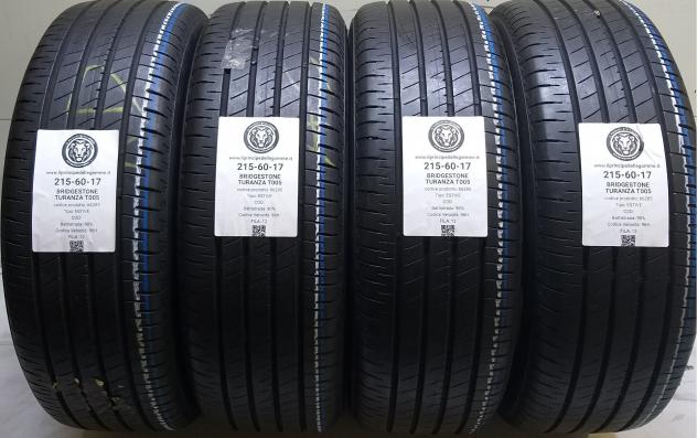 4 GOMME 215 60 17 BRIDGESTONE A66285