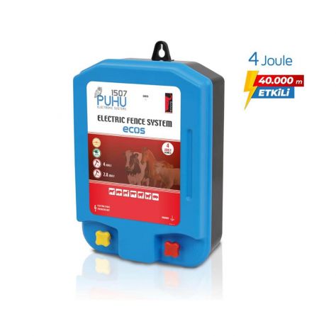 DISPOSITIVO DI RECINZIONE ELETTRICA SOLARE PUHU ECOS - Foto 4