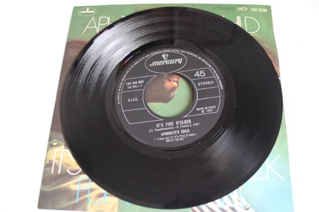 APHRODITE'S CHILD IT'S FIVE O'CLOCK - FUNKY MARY MERCURY MCY 132 508 - Foto 3