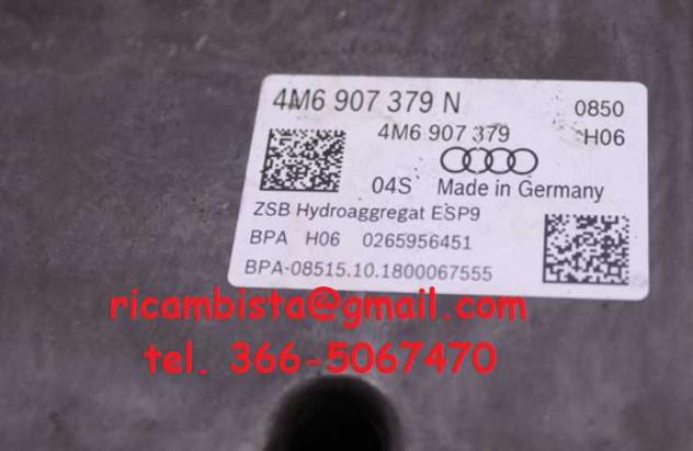 4M6907379N Audi Q8 gruppo ABS pompa