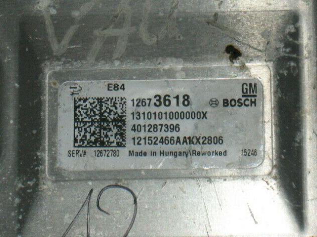 12673618 ECU CHEVROLET SPARK OPEL KARL E84 12673618 401287396 12672780 - Foto 2