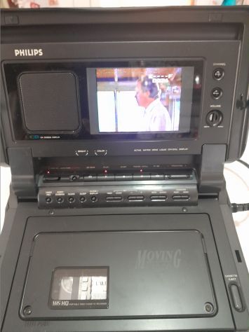 Videoregistratore lettore e registratore vhs portatile PHILIPS MOVING VIDEO PVR - Foto 4