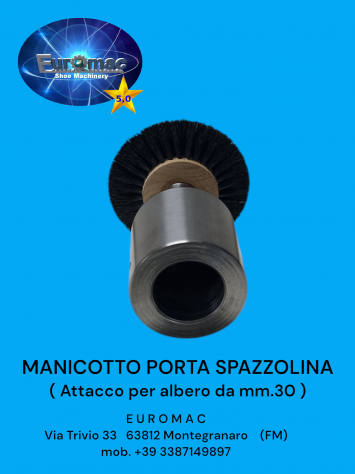 MANICOTTO PORTA SPAZZOLINA DA CALZOLAIO - Foto 3