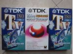 Videocassetta TDK 180 min/Puliscitestine