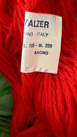 Filati tre sfere Matasse di Cotone per Uncinetto 100g (Bianco