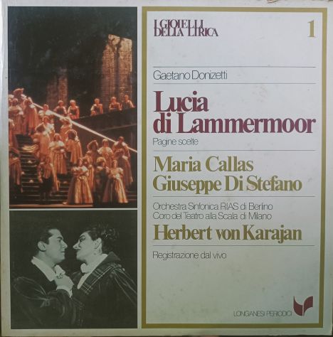 Dischi in vinile "I gioielli della Lirica"