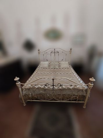 Coperta Matrimoniale Vintage 1930 (nuova) | Design Traforato | Lusso Écru - Foto 3