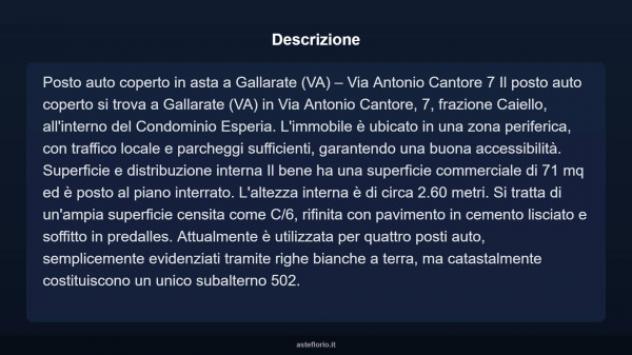 Immobile in asta di 71 m² in vendita a Gallarate - Foto 4