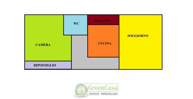 APPARTAMENTO di 2 vani e di 70 mq (CAVENAGO DI BRIANZA) rif. IGC 2 L 140 VIA ROMA - Foto 18