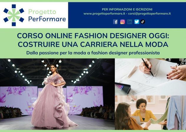 Corso online Fashion Designer: costruire una carriera nella moda!