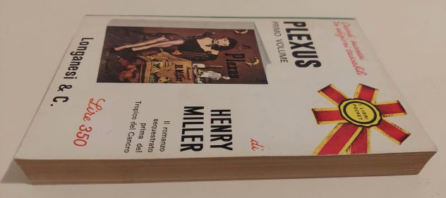 Plexus primo volume di Henry Miller Ed.Longanesi &amp; C. 1969 perfetto - Foto 3