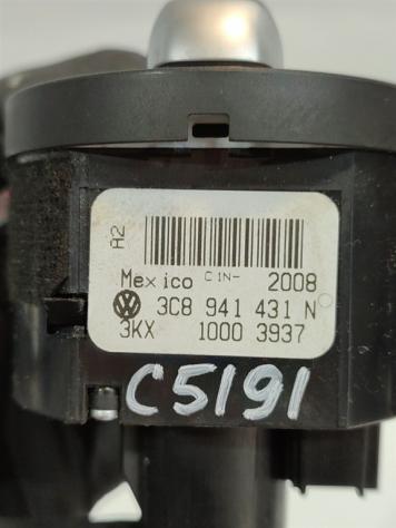 INTERRUTTORE COMANDO LUCI VOLKSWAGEN Scirocco Serie (137) 3C8941431N CAWB (0814) - Foto 4