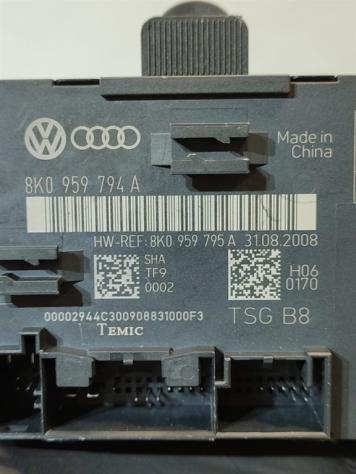 CENTRALINA PORTA POSTERIORE DX AUDI A4 Berlina 8K0959794A CAG (0710) - Foto 3