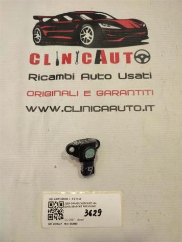 SENSORE DI PRESSIONE JEEP Grand Cherokee 3° Serie A0051535028 642980 diesel 2987 (0510)