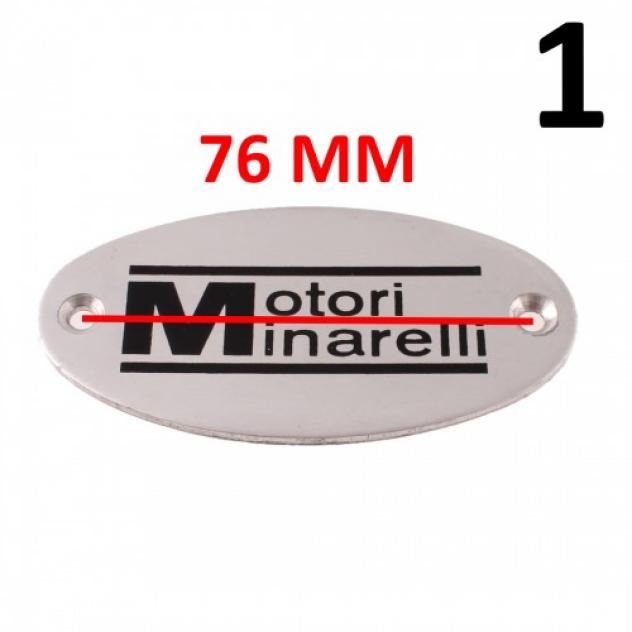 Targhetta carter motore per Minarelli P4 e P6 - Foto 2