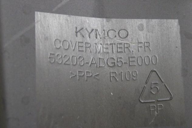 KYMCO XCITING 400 S TCS 53203ADGE000 CUPOLINO COVER STRUMENTAZIONE 19 - 23 SPEEDOMETER COWLING ATTACCO DANNEGGIATO - Foto 6