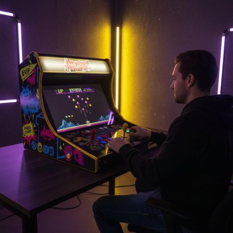 Bartop Arcade 2 Players Street Art - Pronta Consegna