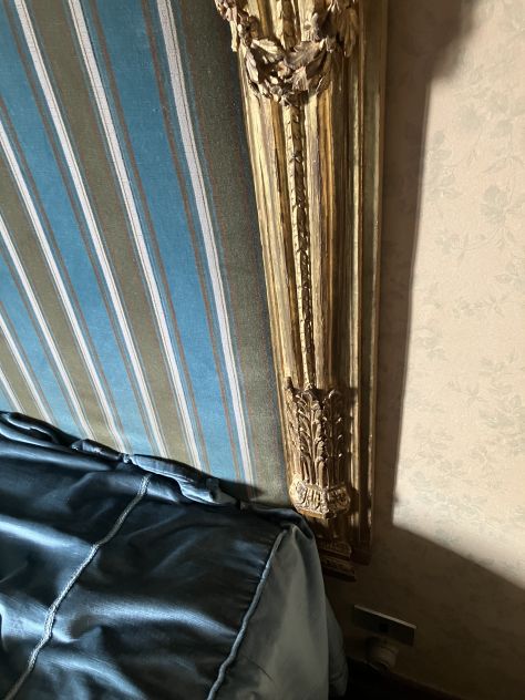 TESTATA PER LETTO RICAVATA DA UN'ANTICA PALA D'ALTARE - Foto 3