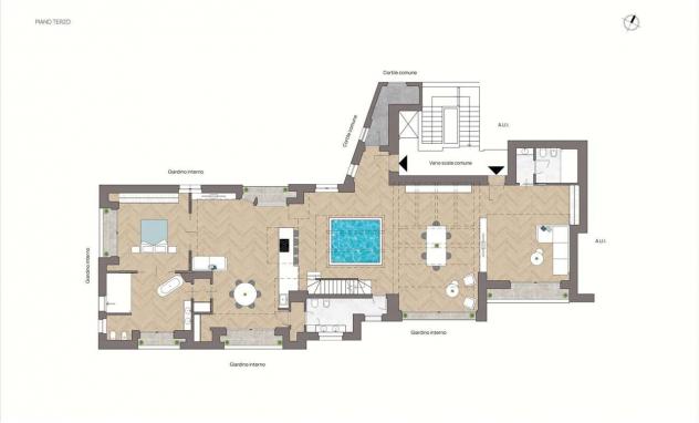 V001446 - ATTICO PRESTIGIOSO CON PISCINA - Foto 17