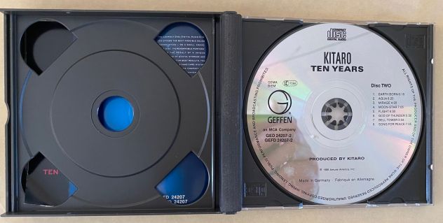 Cd Kitaro - The years 2 cd 1988 - Foto 3