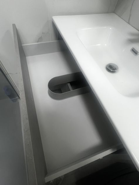 Set Arredo Bagno Sospeso Moderno - Foto 3