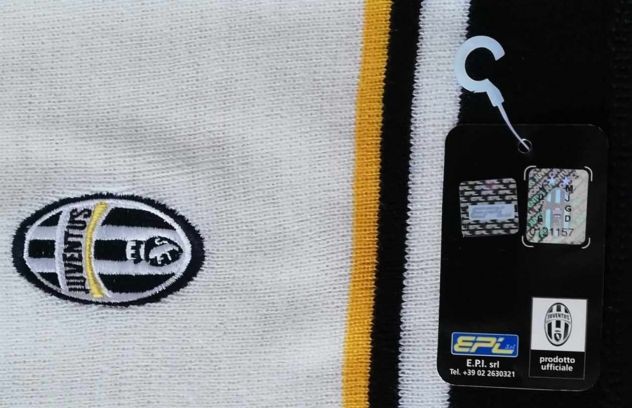 Sciarpa Juventus vintage mai usata (scarf) - Foto 2