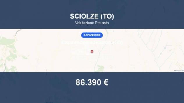 Immobile in asta di 670 m² in vendita a Sciolze