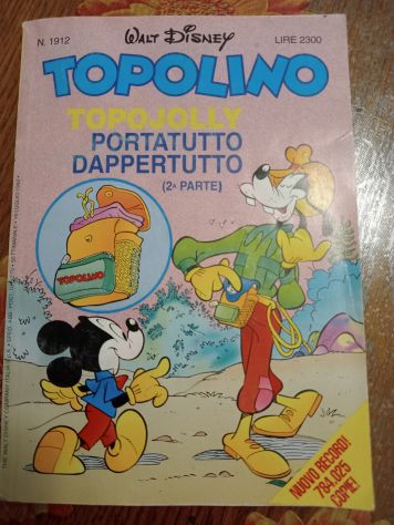 lotto di 8 fumetti Topolino degli anni novanta - Foto 4