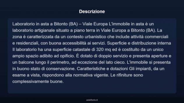 Immobile in asta di 320 m² in vendita a Bitonto - Foto 7