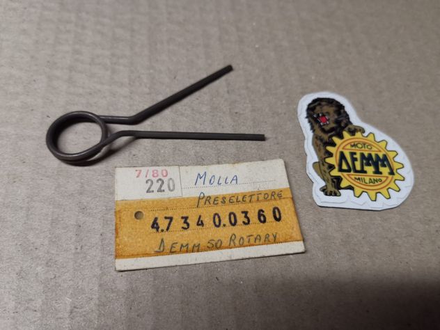 Molla preselettore cambio Rotary 50 cc DEMM 473400360