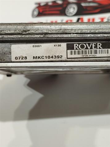CENTRALINA MOTORE LAND ROVER Freelander 1° Serie 0728 MKC104392 18K4F benzina 1795 (9803) - Foto 3
