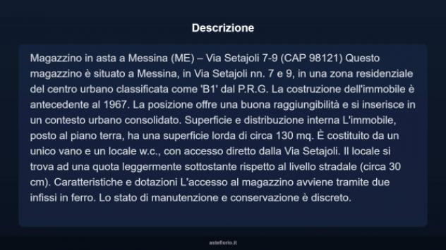 Immobile in asta di 130 m² in vendita a Messina - Foto 4